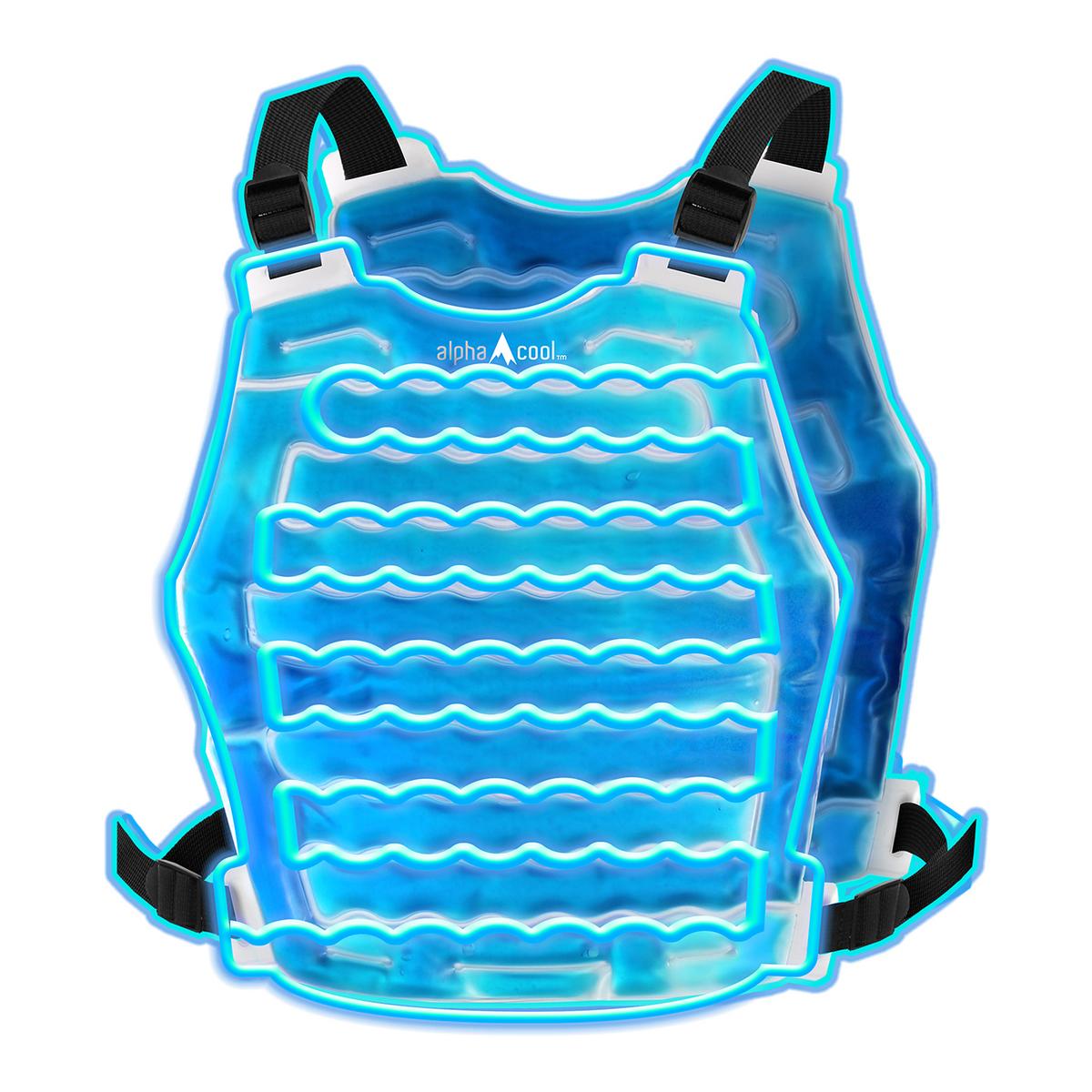 AlphaCool Original Cooling Ice Vest - Heated