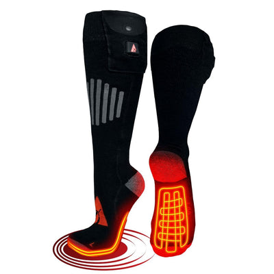 ActionHeat 5V Wool Battery Heated Socks - Replacement Socks Only - Back